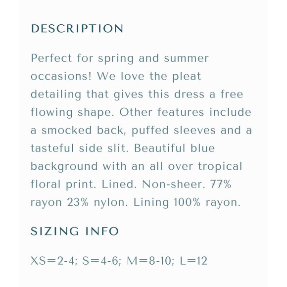 Skies are Blue Meet Me On The Terrace Maxi Dress Floral sz Small - Picture 4 of 10